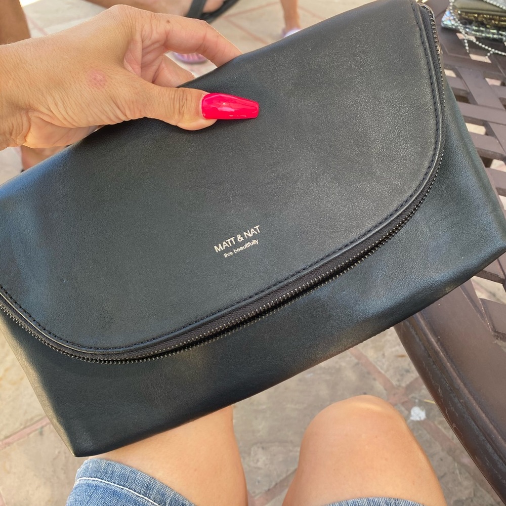 Matt & Nat Black Clutch